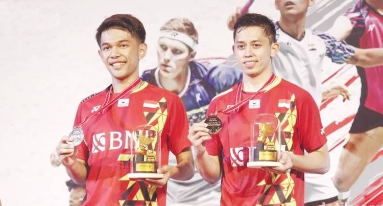 Fajar/Rian Juara Indonesia Masters 2022