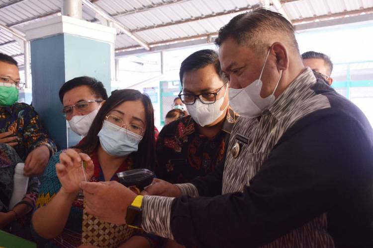 Bupati Dairi Resmikan Aplikasi SIMRS