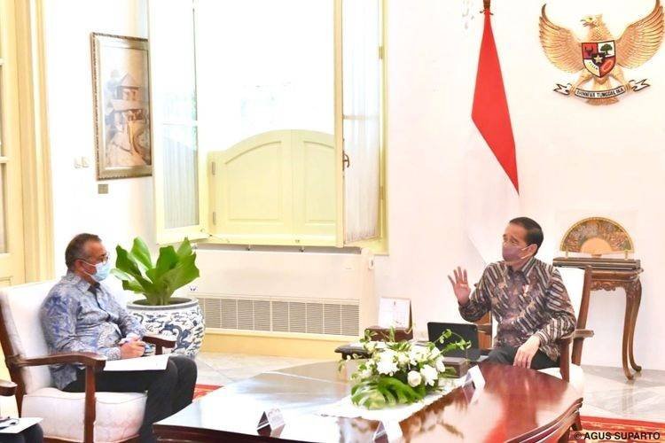 Dirjen WHO Bertemu Jokowi, Sampaikan Pandemi Covid-19 Belum Berakhir