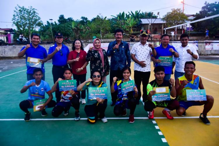 Kejurwil V Bola Voli Kepulauan Nias Berakhir, Berikut Pemenangnya