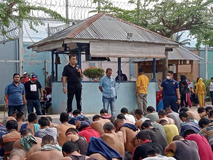 Lapas TBA Buka Layanan Kunjungan Tatap Muka Bagi Warga Binaan