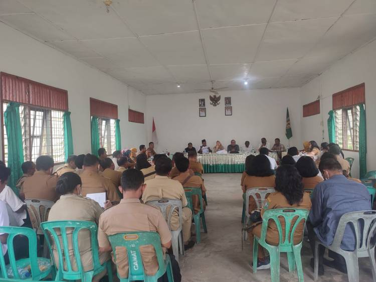 Tim DPRD Simalungun Kroscek LKPJ Bupati Simalungun di Kecamatan Gunung Malela