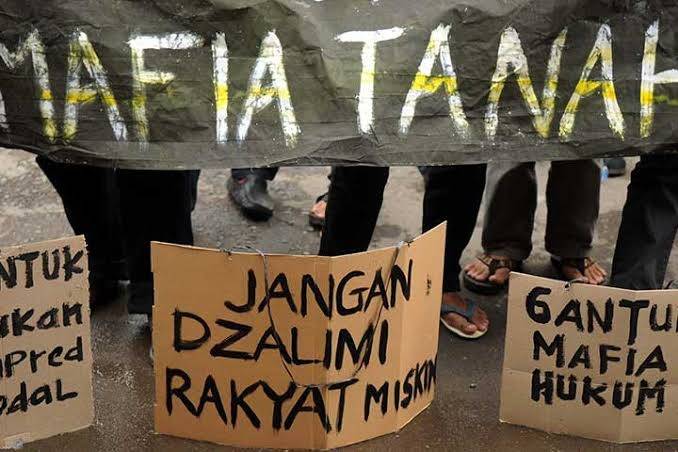 Kasus Mafia Tanah Paling Banyak di Sumut, Riau dan Jambi
