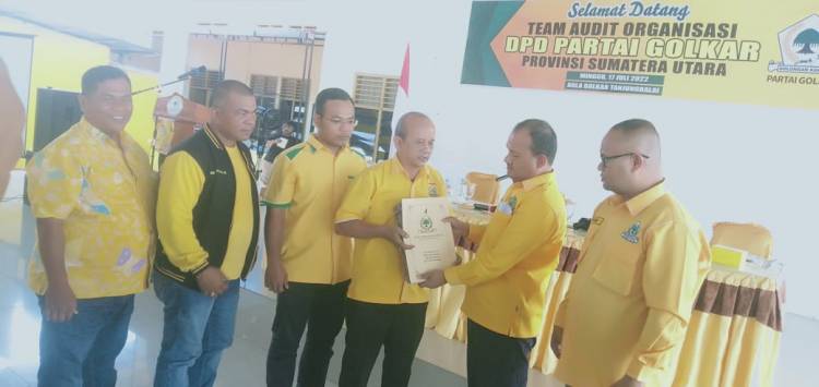 Tim Audit DPD Golkar Sumut ke Tanjungbalai Melihat Kesiapan Struktur Partai