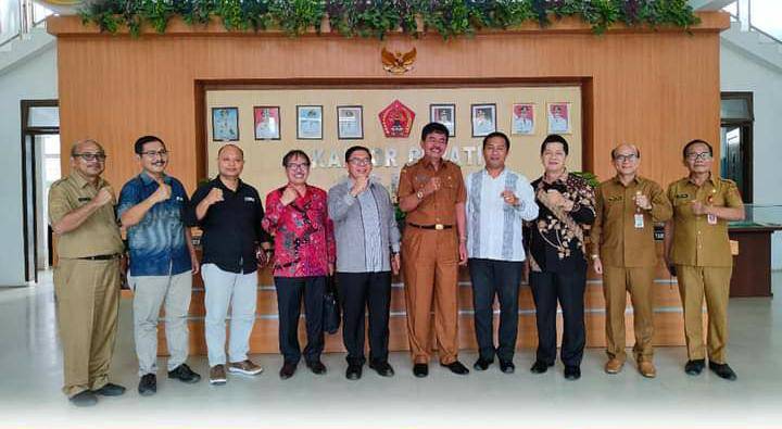 BPHMS dan BPMS BNKP Berkunjung ke Pemkab Nisbar