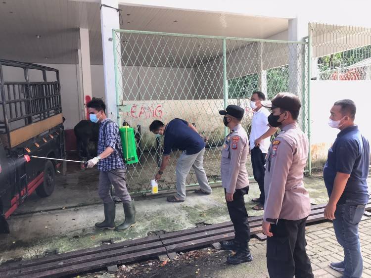 Antisipasi Penyebaran PMK, Satgas Buat Posko di Perbatasan Kabupaten Toba