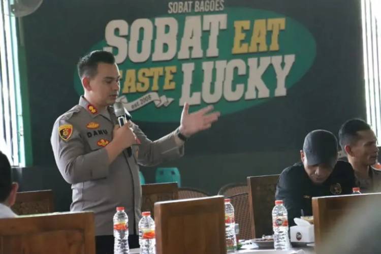 Kapolres Silaturahmi dengan PWI Langkat