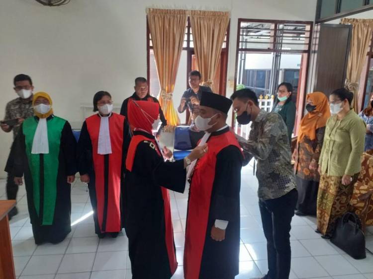 Golom Silitonga SH MH Dilantik Jadi Wakil Ketua PN Simalungun