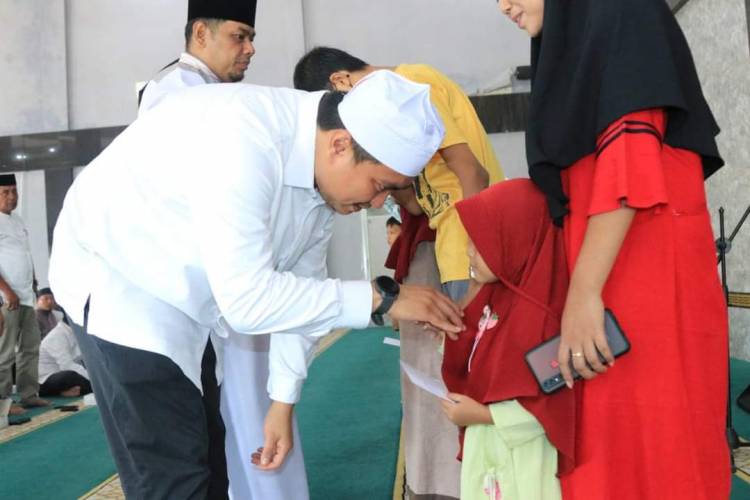 HUT ke-14 Labura, Korpri Tasyakuran di Masjid Al-Aman Aekkanopan