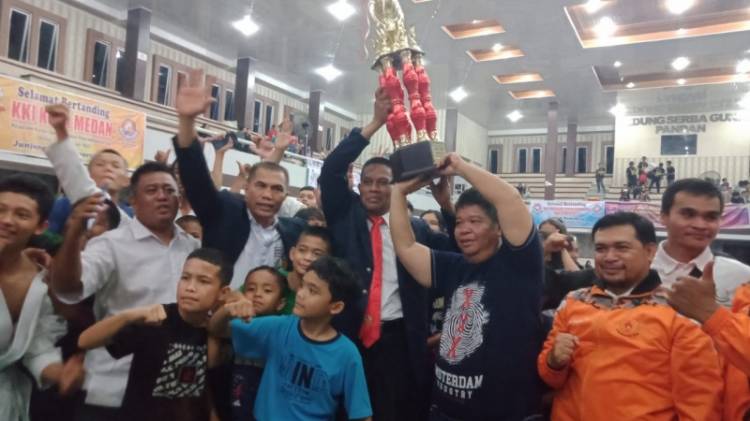 KKI Toba Juara Umum Kejuaraan Karate Adhyaksa Cup 2022