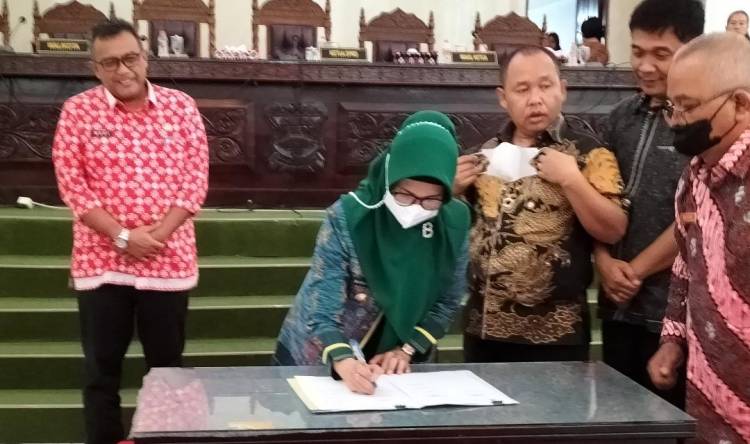 DPRD Sahkan RPJMD Kota Pematangsiantar 2022-2027