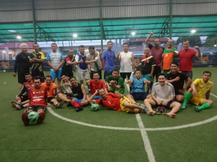 Futsal PWI Sumut Gelar Latihan Perdana Menuju Porwanas Malang 2022