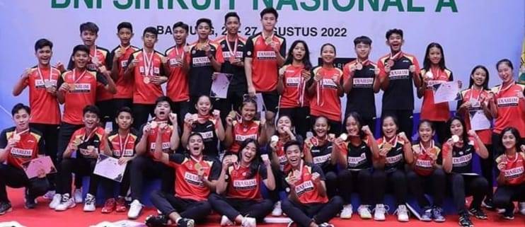 PB Djarum Juara Umum BNI Sirnas A Jawa Barat 2022