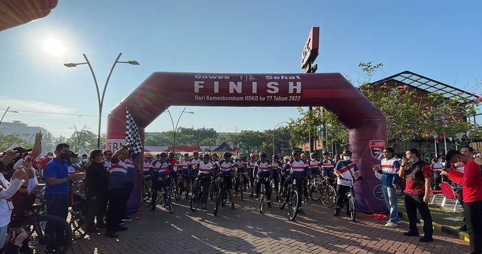 Kemenkumham Gelar &ldquo;Gowes Sehat, Kumhan Pasti Kuat&rdquo;