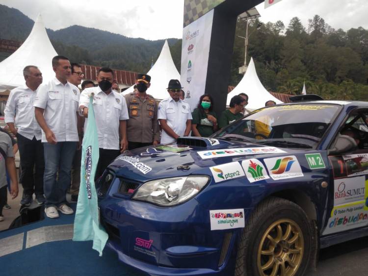 Hadiri Pembukaan Danau Toba Rally 2022, Danrem 022/PT: Kita Siap Mendukung!