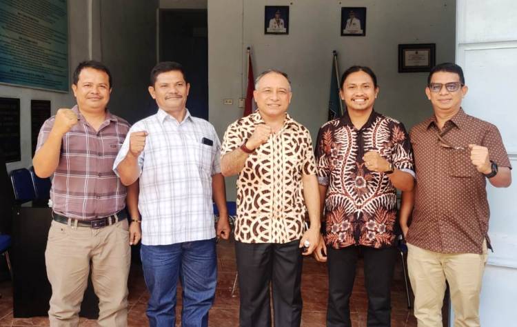 Sambangi Kantor PWI, Kajari Dukung Suksesi Pembangunan Deliserdang