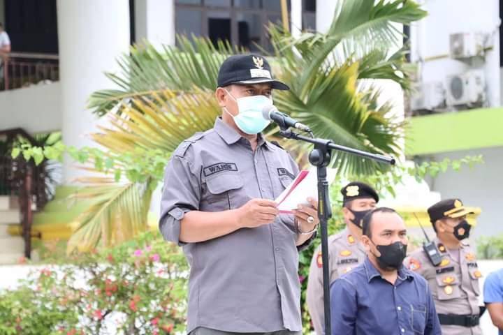 Plt Wali Kota Tanjungbalai Pimpin Apel Kesiapan Antisipasi Bencana Alam Karhutla