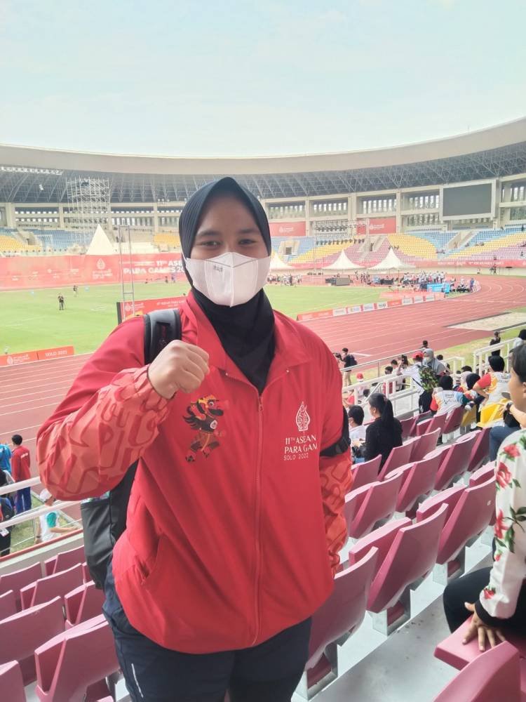 Siti Nurasyiah Asikin Raih Medali Perak di Asean Para Games XI