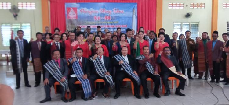 Syukuran HUT ke-48 Punguan Loho Raja Kota Medan Sukses dan Meriah