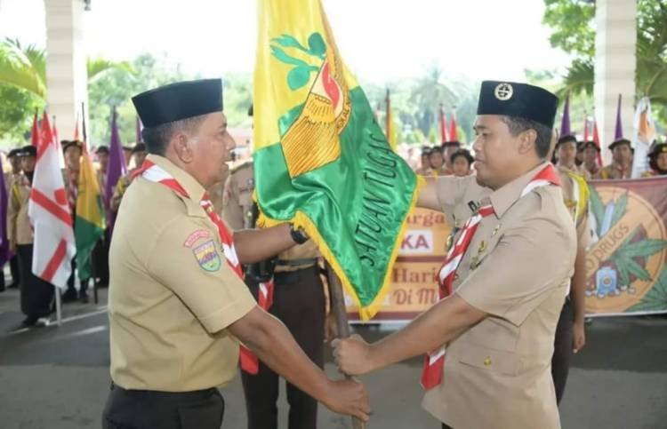 Pramuka Garda Terdepan Cegah Penyalahgunaan Narkoba di Labura