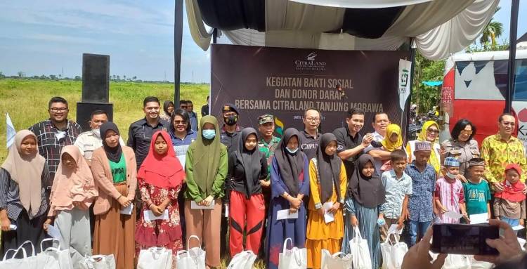 Citraland dan KSJ Gelar Baksos di Tanjungmorawa
