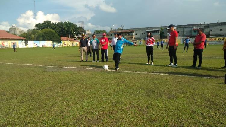 8 Tim SSB Ikuti Turnamen Sepak Bola Danlanal Cup U-16 Tahun 2022