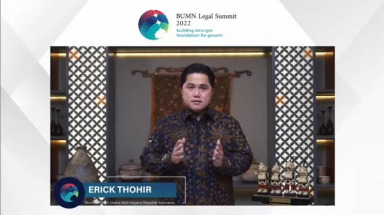 Kementerian BUMN dan Forum Hukum BUMN Gelar BUMN Legal Summit 2022