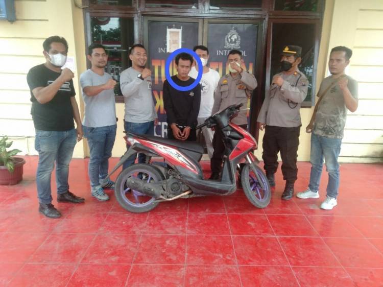 Curi Sepeda Motor di Pematangsiantar, Warga Simalungun Dibekuk