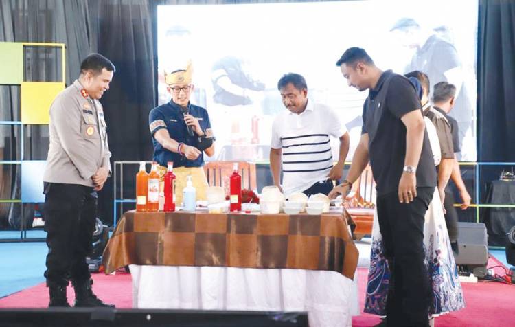 Menparekraf Sandiaga Uno dan Pemko Binjai Berkolaborasi Bangkitkan Ekonomi Kreatif