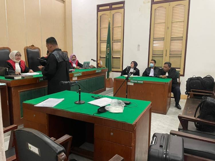 Korupsi Jalan Lingkar, JPU Tuntut Anggota DPRD Tanjungbalai 8 Tahun Penjara