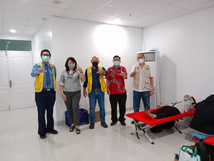 Bantu Persediaan Stok di PMI, RSU Hermina Medan Gelar Donor Darah