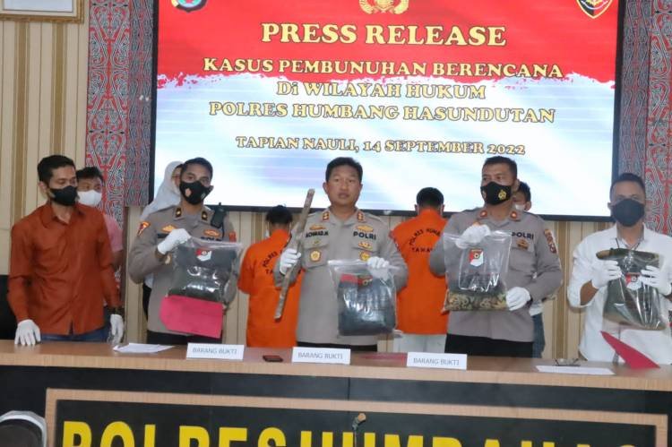 Satreskrim Polres Humbahas Ungkap Pembunuhan Harlen Sinaga yang Tewas di Kubangan Air