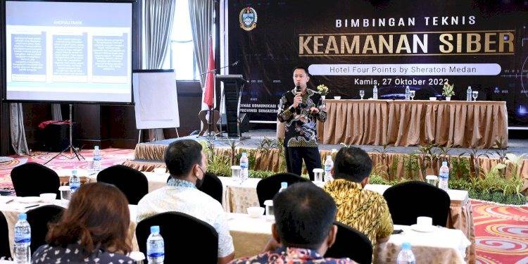 Cegah Kebocoran Data, Diskominfo Sumut Gelar Bimtek Keamanan Siber