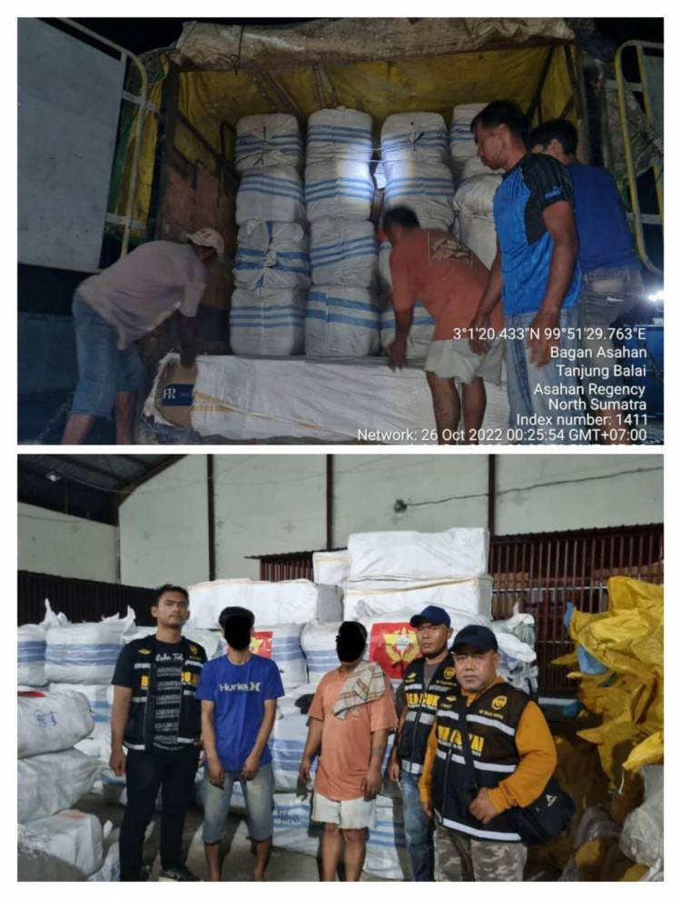 Truk Berisi 142 Ballpress Senilai Rp 700 Juta Diamankan Bea Cukai Teluk Nibung