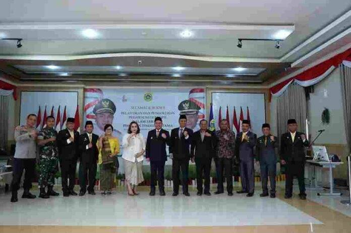 Bupati Pakpak Bharat Lantik dan Kukuhkan Enam Jabatan Pimpinan Tinggi