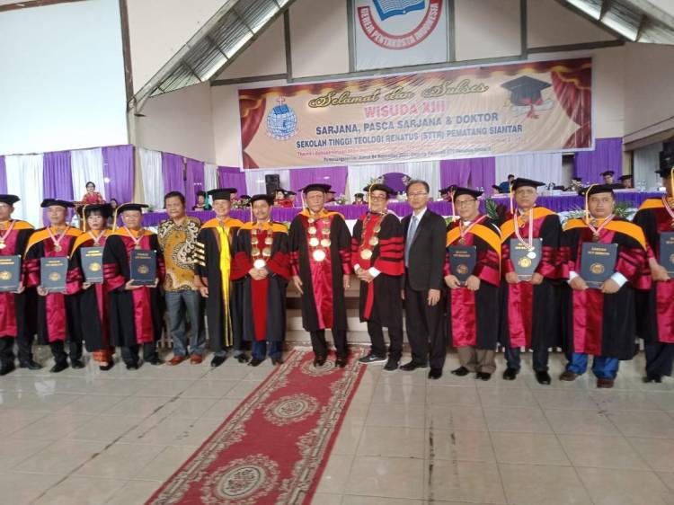 STT Renatus Pematangsiantar Wisuda 291 Sarjana, Pasca Sarjana dan Program Doktor
