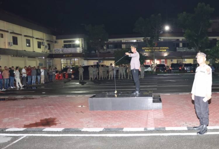 Pimpin Apel Sispamkota, Kapolrestabes Medan: Ciptakan Rasa Aman Kepada Masyarakat