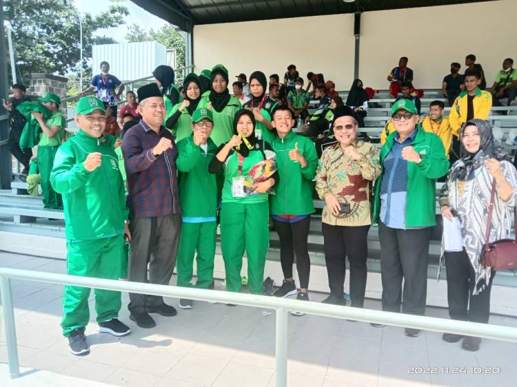 Cetak Sejarah, Ita Hagaina Sumbang Emas Pertama Sumut di Pospenas