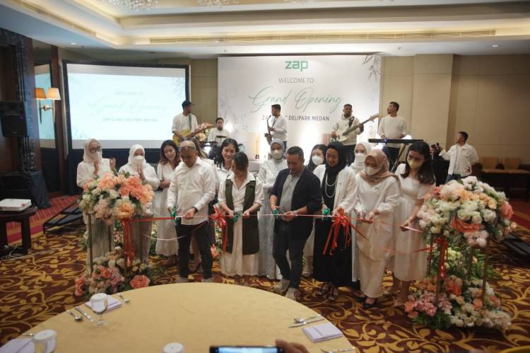 ZAP Resmikan Outlet Baru di Delipark Medan, Sediakan Layanan Dermatologis SpKK