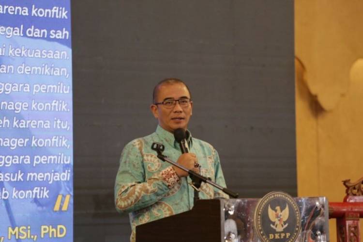 Ketua KPU RI Ingatkan Jajarannya Jangan Sampai jadi Tersangka KPK