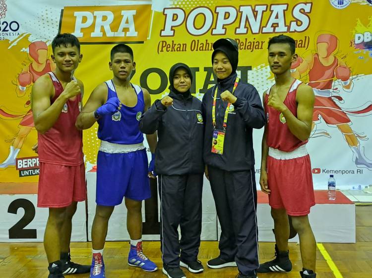 Sumut Loloskan 5 Petinju ke Popnas 2023