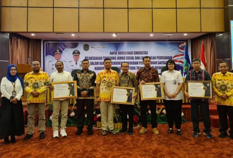 Bupati dan Ketua DPRD Labura Bahas CSR di Medan