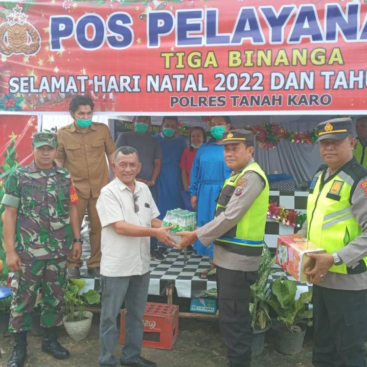 Forkopimcam Tigabinanga Cek Pospam Nataru