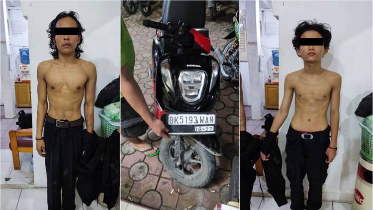 Hendak Transaksi Jual Beli Sepeda Motor Curian, Limbat dan Seorang Remaja Dibekuk Polisi