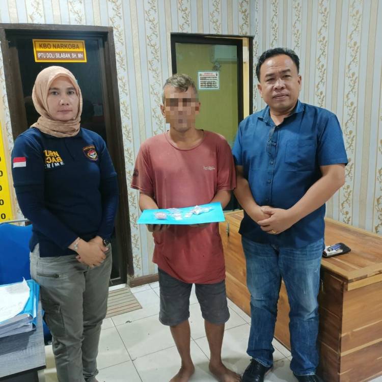 Intel Kodim 0208 Asahan Tangkap Bandar Narkoba di Kisaran Timur