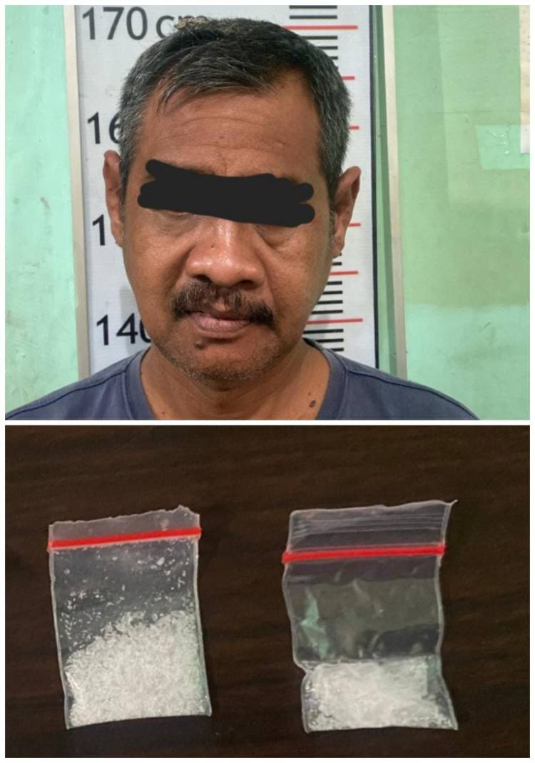Polres Langkat Tangkap Pria Terduga Pengedar Sabu di Rumah Kosong