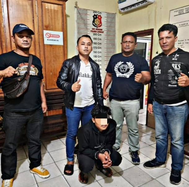 Polsek Stabat Tangkap Tersangka Pelaku Curanmor