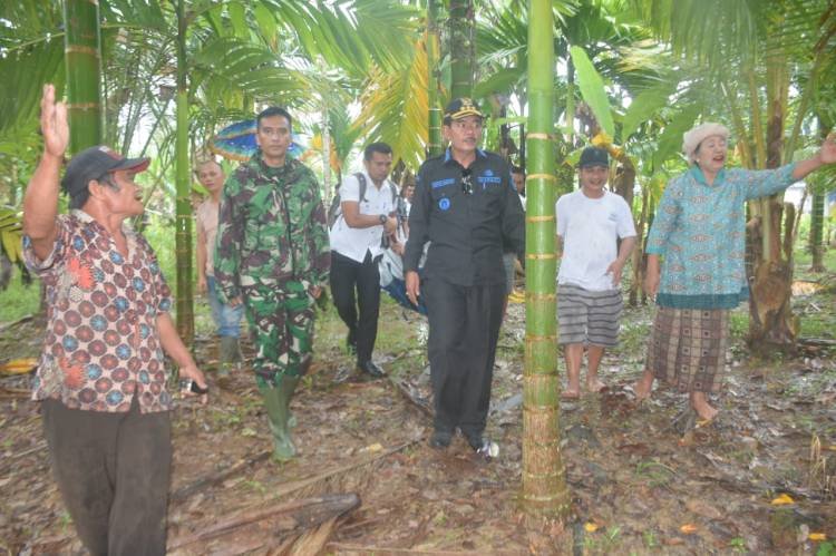 Bupati Nisbar Bersama Dandim 0213/Nias Tinjau Lokasi TMMD 116 Tahun 2023
