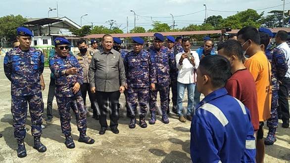 Bawa BBM Diduga Ilegal, Polda Sumut Amankan Tiga Orang dan Kapal Tangker