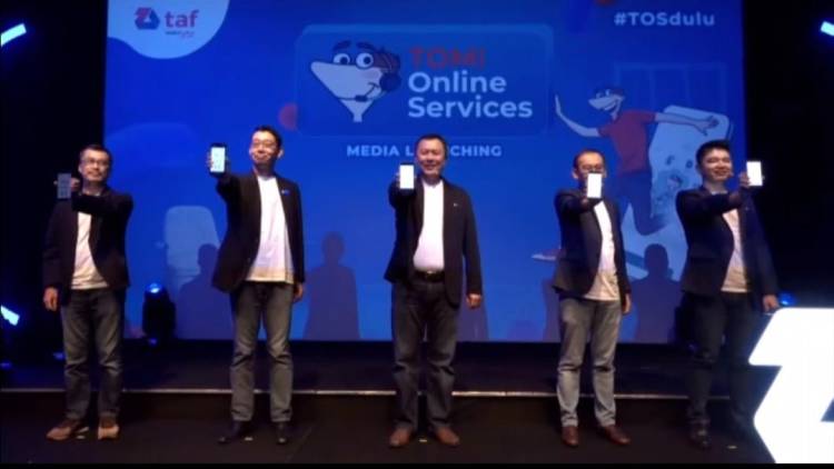 TAF Launching Fitur Baru Video Call TOMI Online Services di Aplikasi FLEX